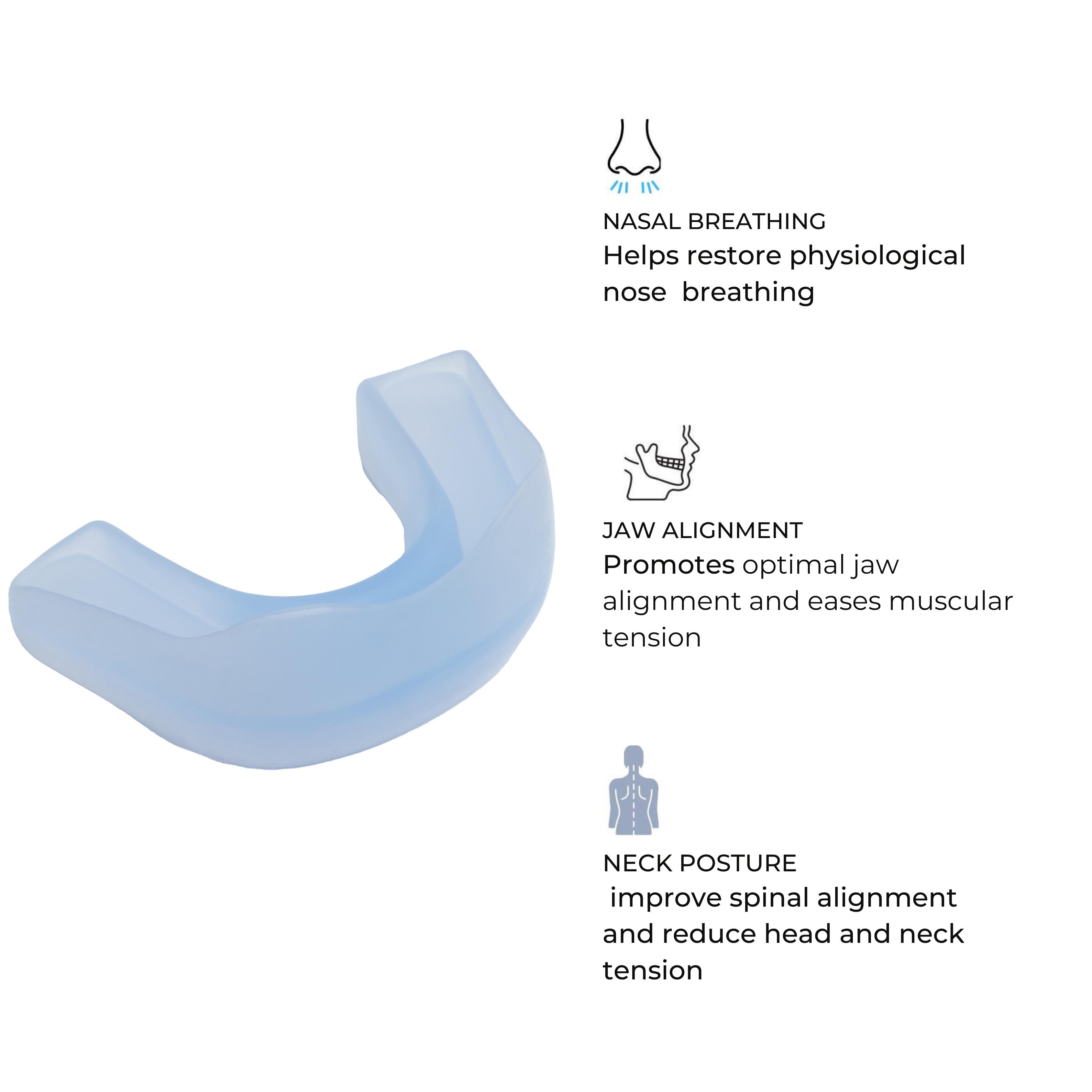 The Functional Activator helps with clicking jaw, clenching teeth, jaw alignment, tight jaw and overall jaw pain.