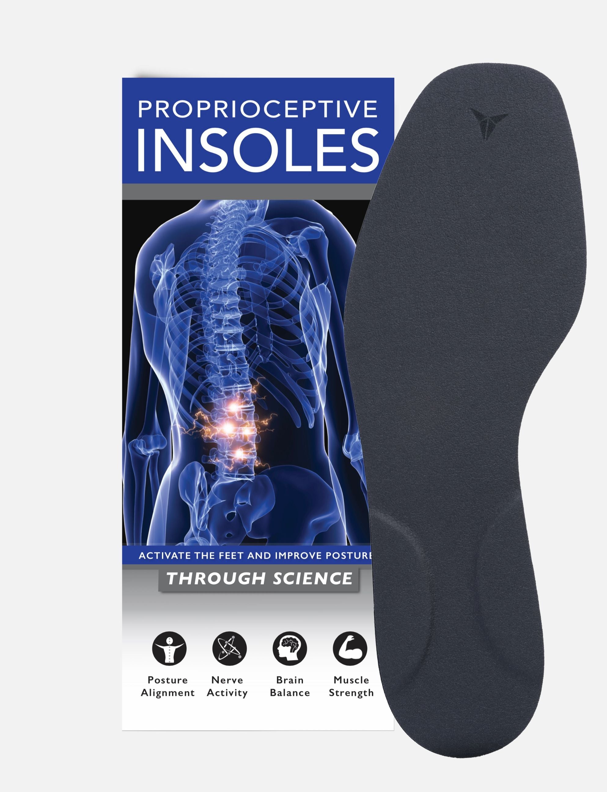 Posturepro Insoles to eliminate back pain.